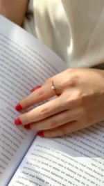 انگشتر تک نگین مروارید